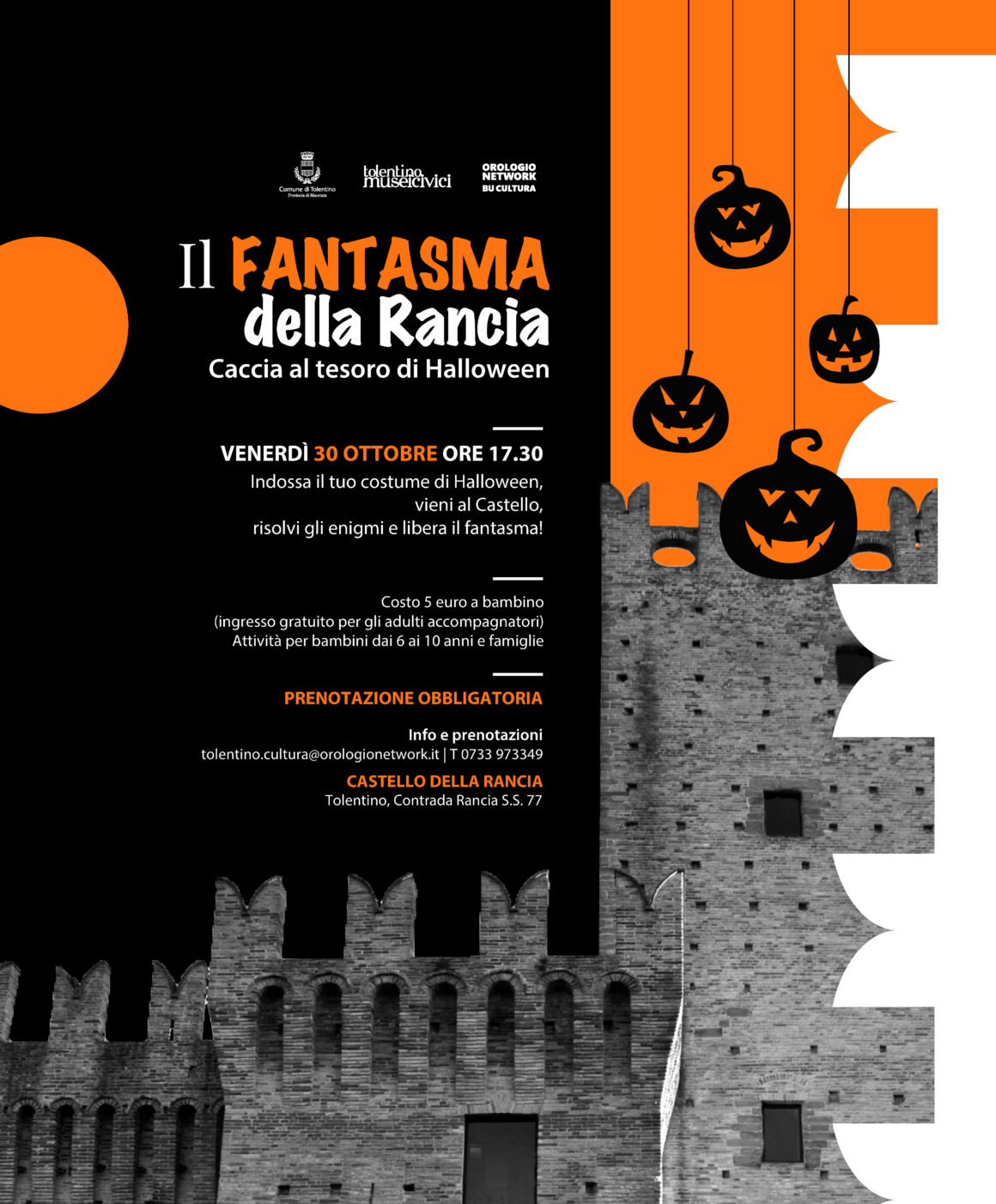 IL FANTASMA DELLA RANCIA – Caccia al tesoro al castello IL FANTASMA DELLA RANCIA – Caccia al tesoro al castello